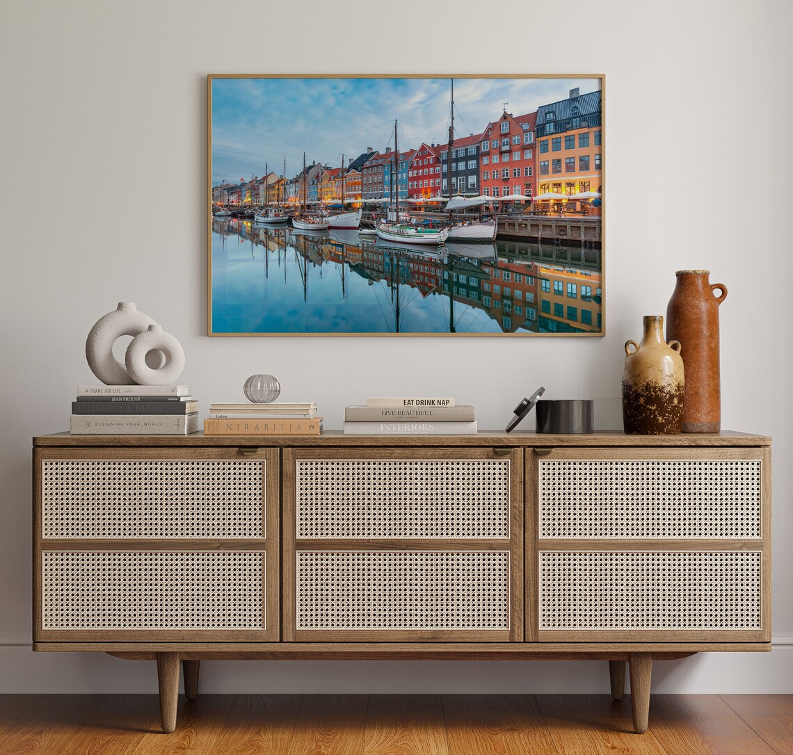Copenhagen Real Photo Travel Poster, Europe Decor - Image 4