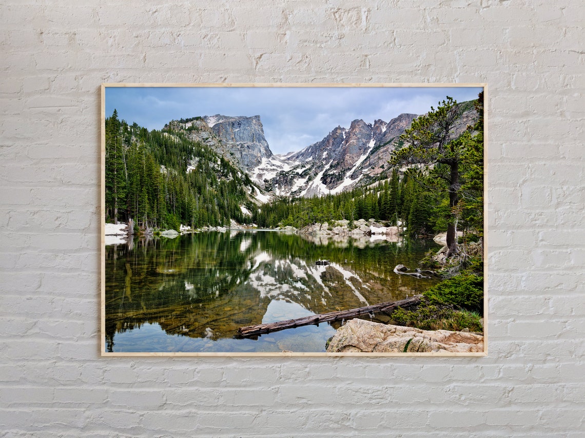 Real Photo Rocky Mountain National Park Print Rocky Mountain Wall Art Rocky Mountain Poster Rocky Mountain Photo Colorado Usa