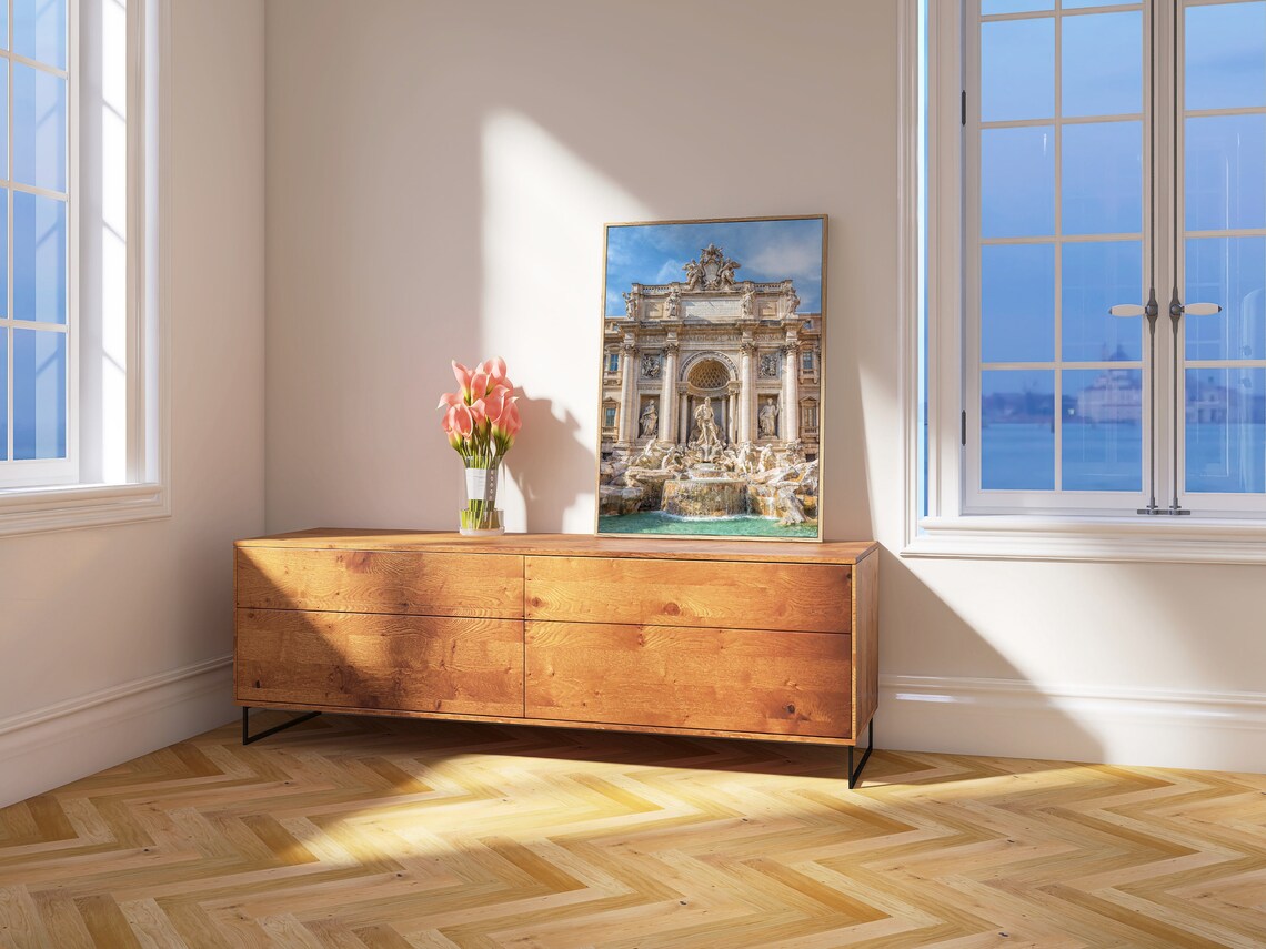 Real Photo Rome Travel Poster, Italy Wall Art - Image 4