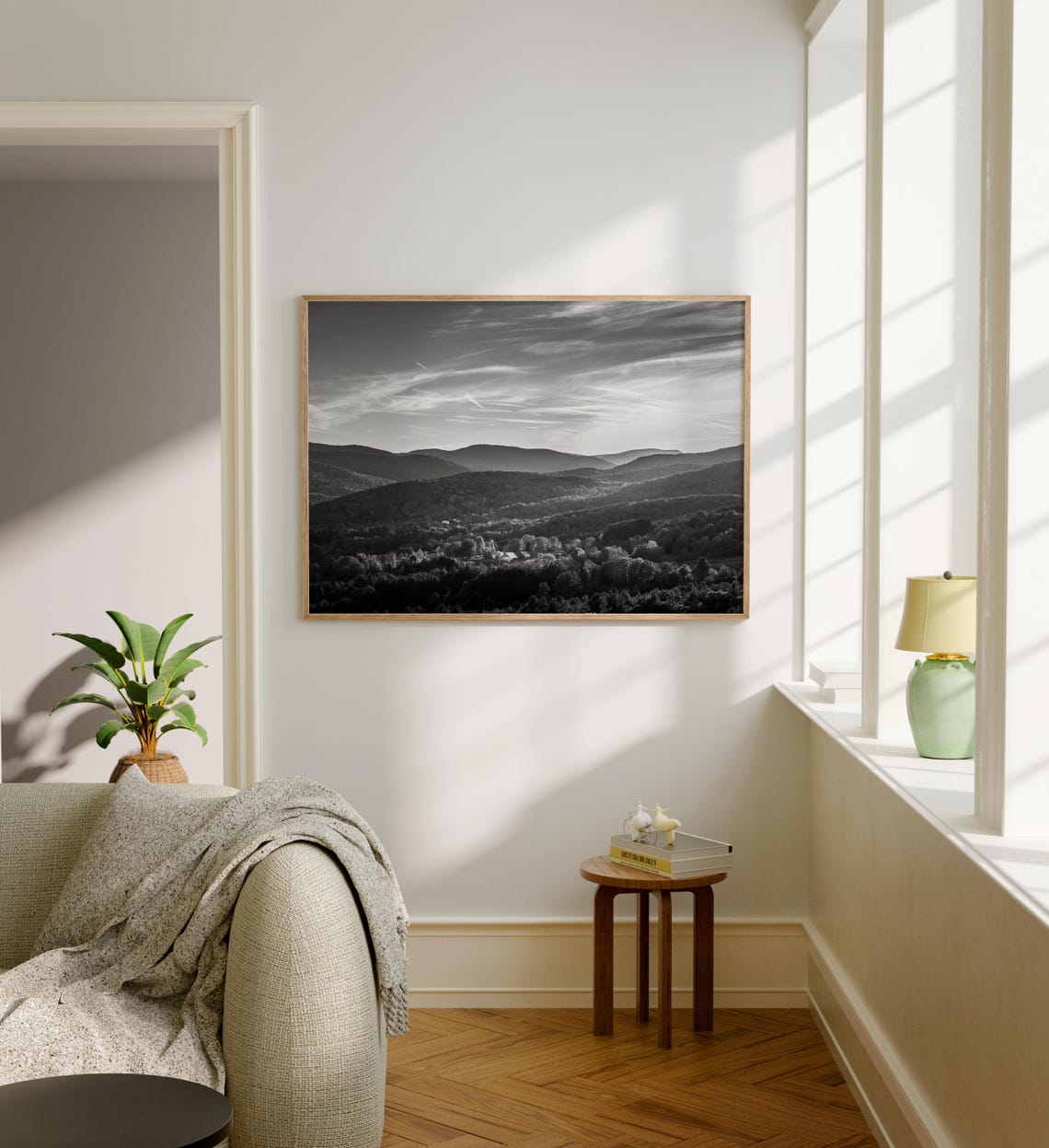 Black And White Vermont Print Vermont Wall Art Vermont Poster Vermont Photo Vermont Poster Print Vermont Decor Usa Poster Print - Image 4