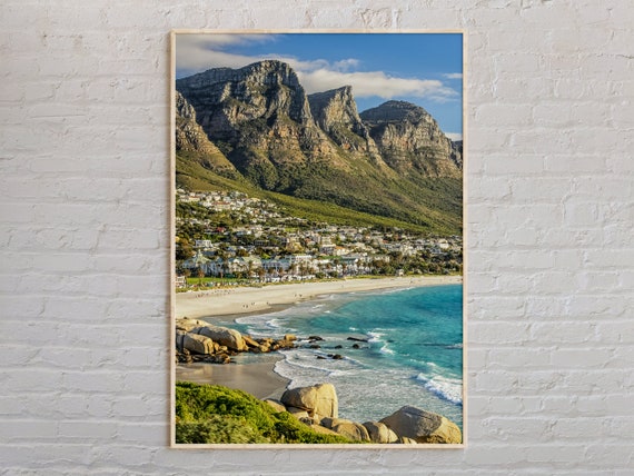 Real Photo Cape Town Print Wall Art Poster Decor