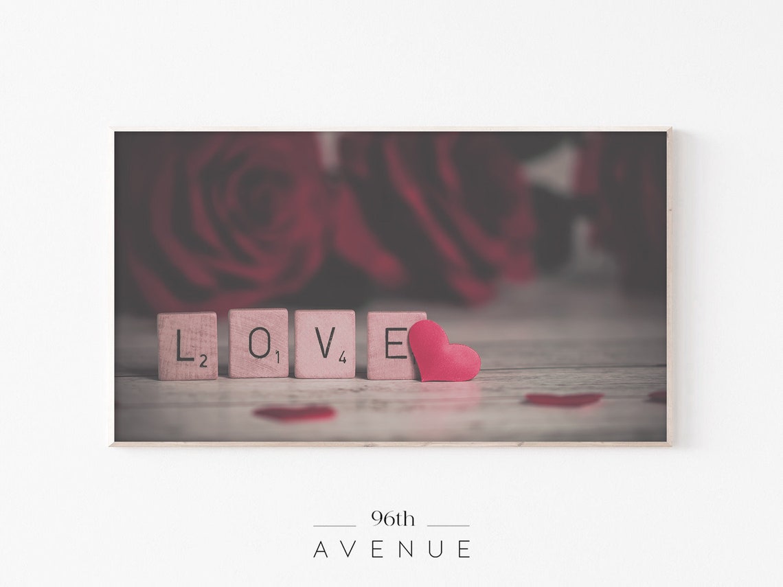 Love Art for TV, Abstract Modern Decor