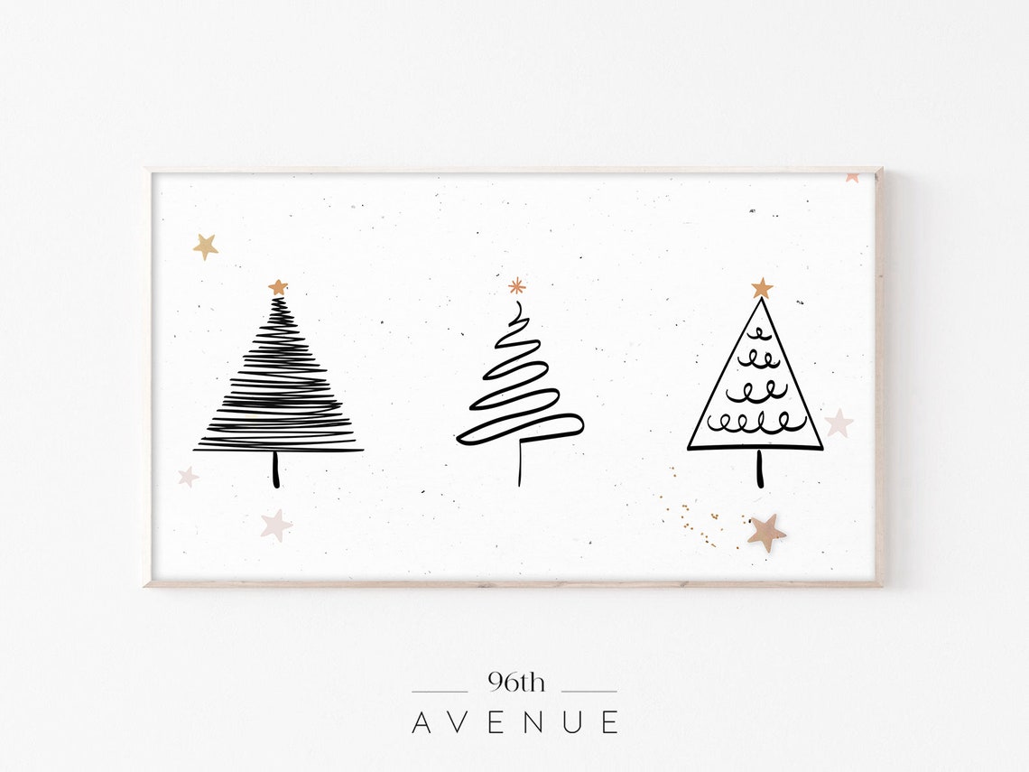 Christmas Tree Smart TV Art