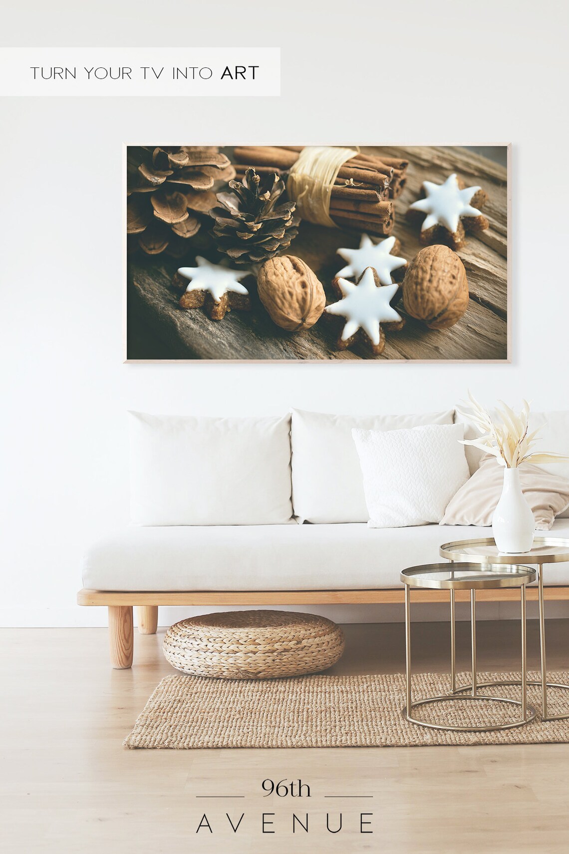 Holiday Cinnamon Cookies Art Print, Tv Art - Image 2