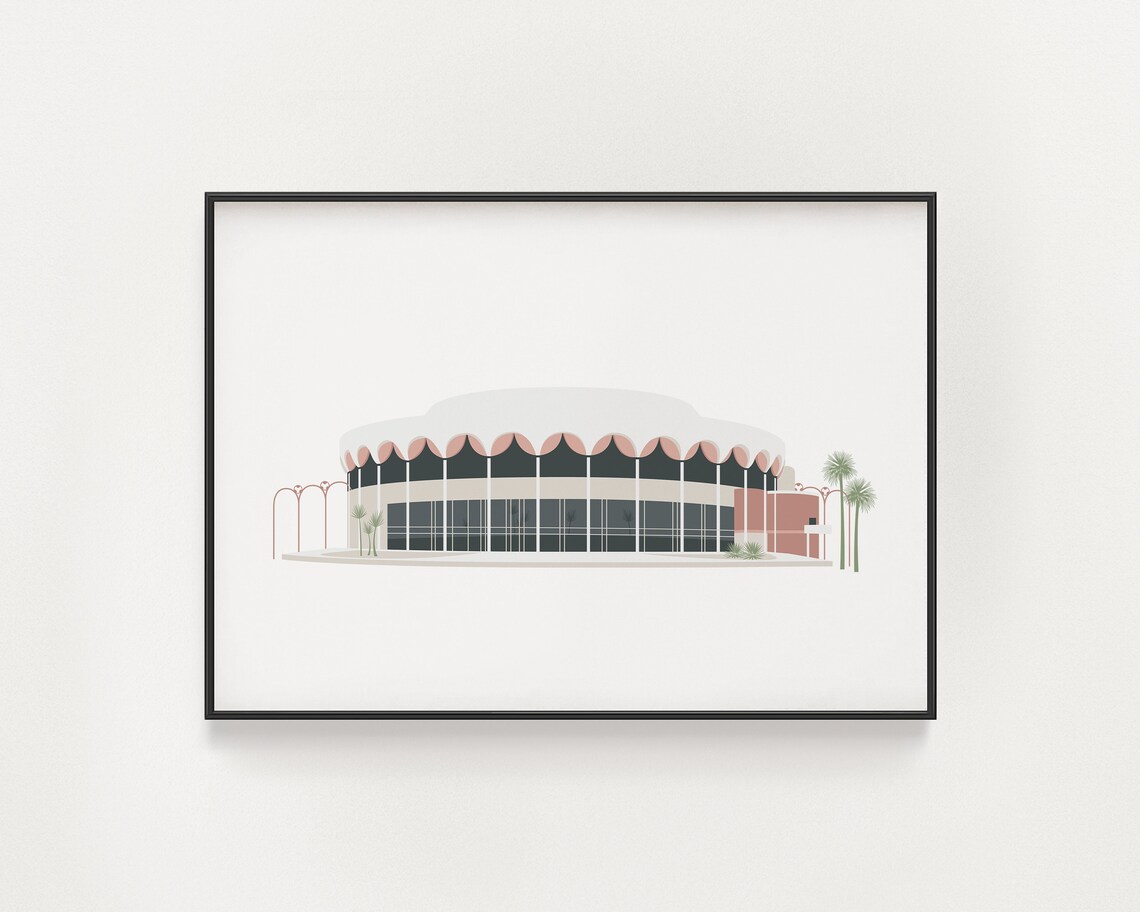Frank Lloyd Wright Performing Arts Center, Arizona Poster