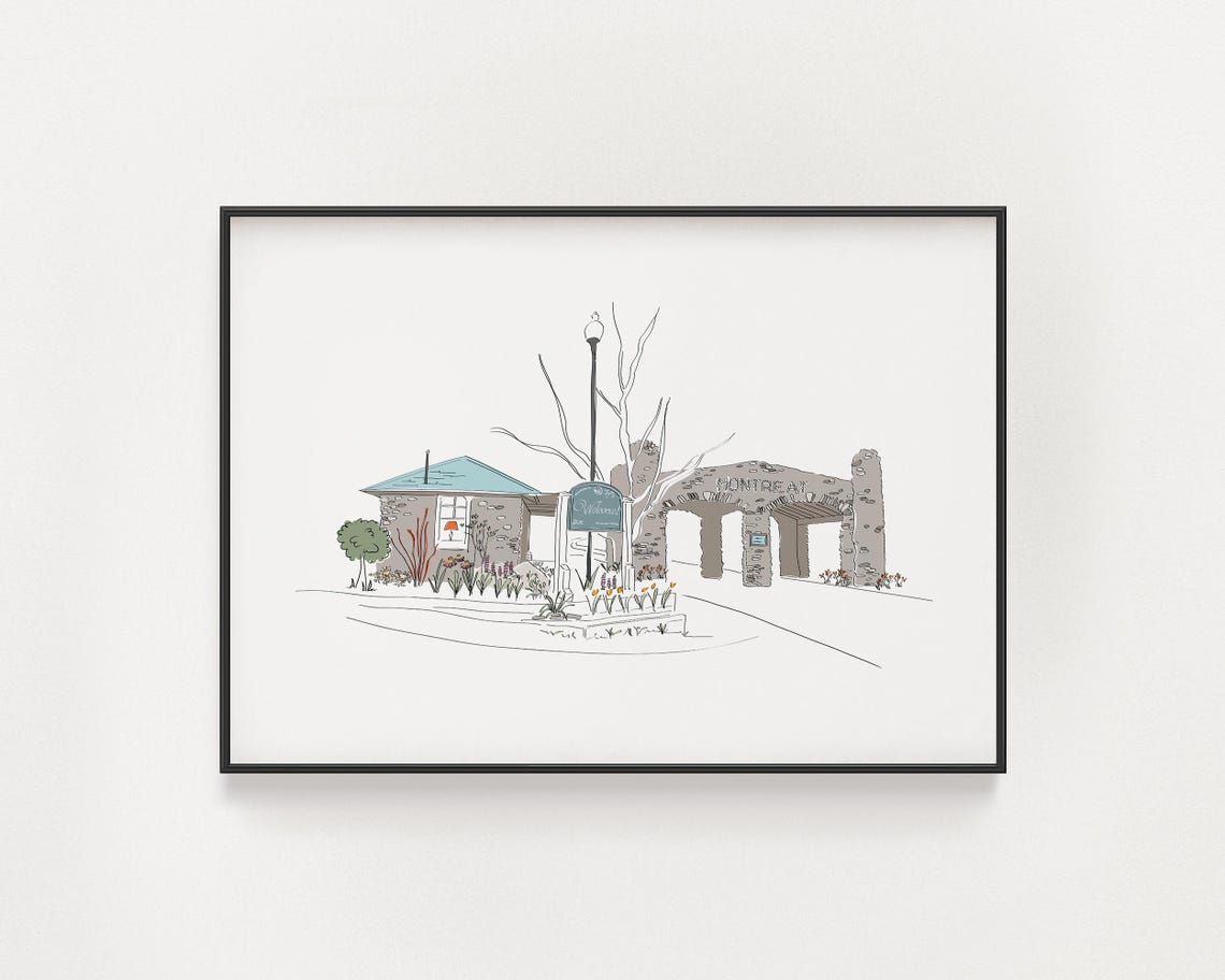 Montreat North Carolina Wall Art Nc Travel Print Western North Carolina Poster