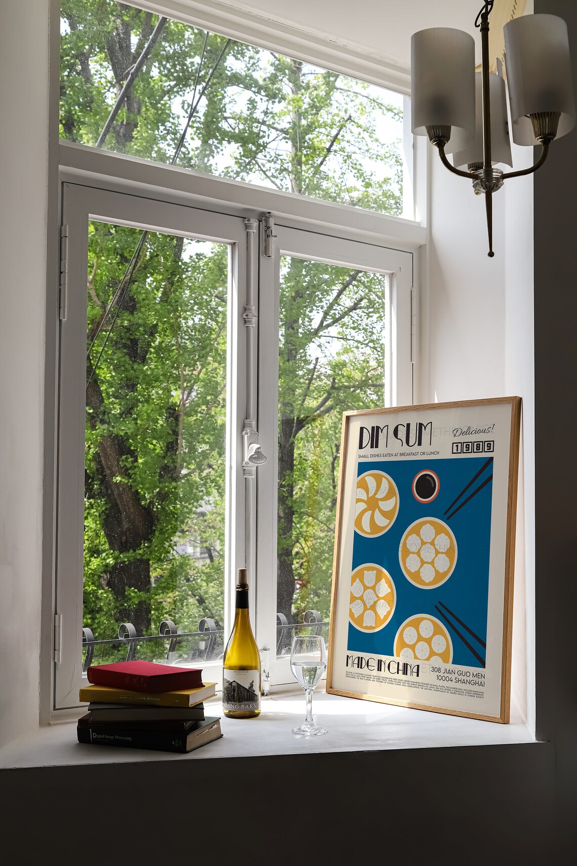 Dim Sum Kitchen Retro Exhibition Art Print - Image 4