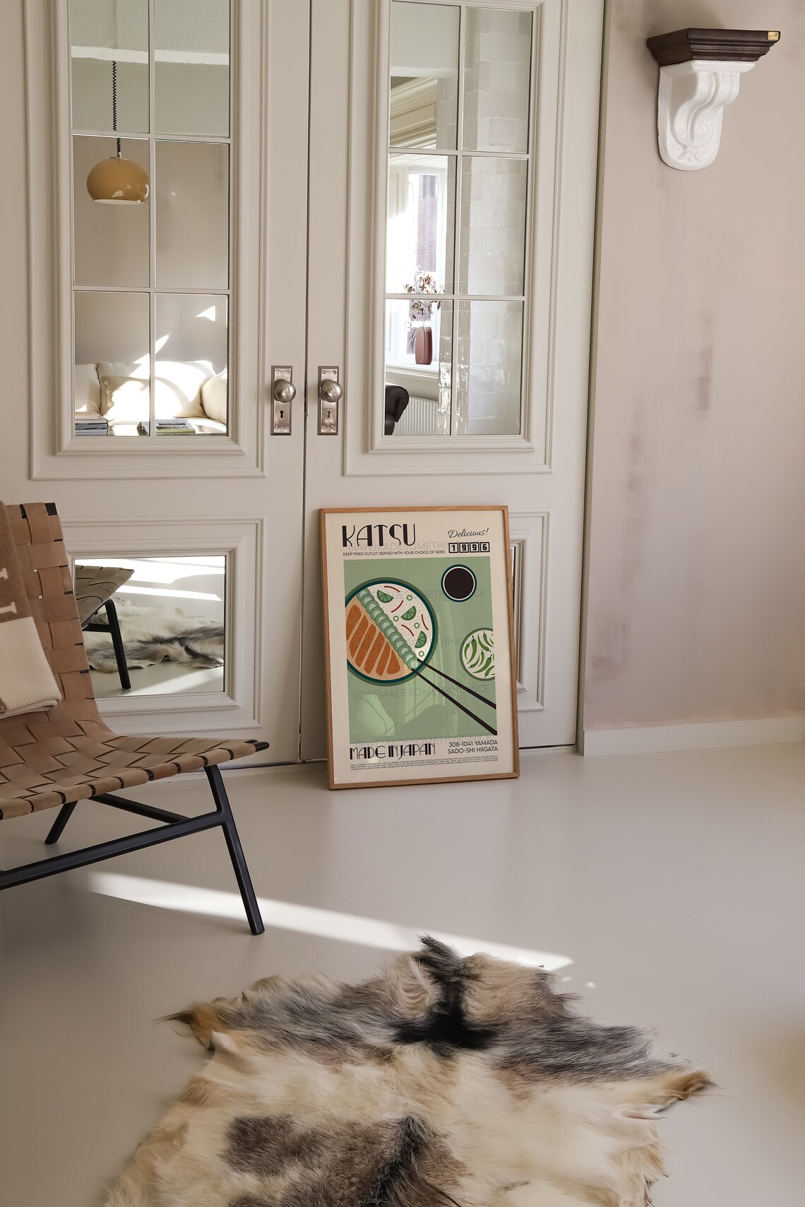 Katsu Poster, Retro Japanese Kitchen Art Print - Image 2