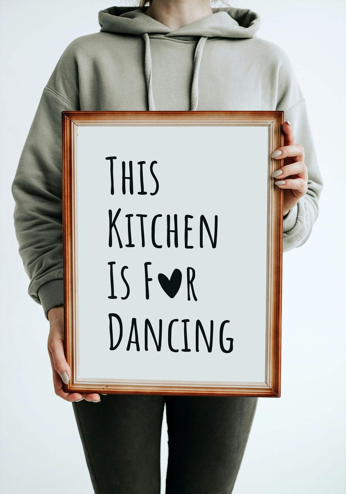 This Kitchen Is For Dancing Minimalist Art Print - Image 2