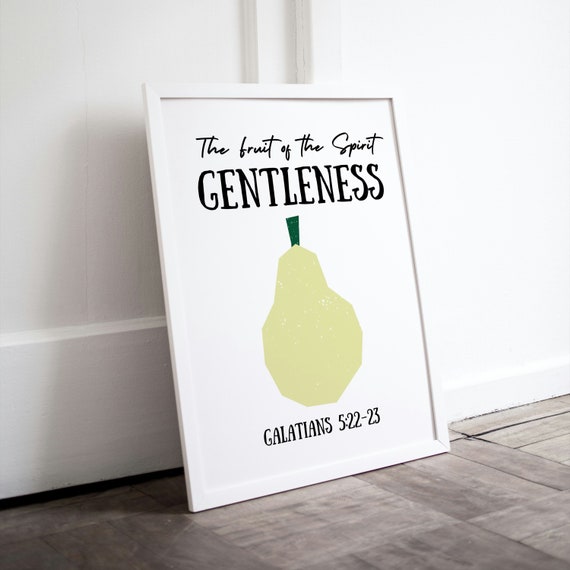 Fruit Of The Spirit Wall Art Christian Wall Art Bible Verses Wall Art Scripture Poster Abstract Art Wall Art God Art Jpg Png
