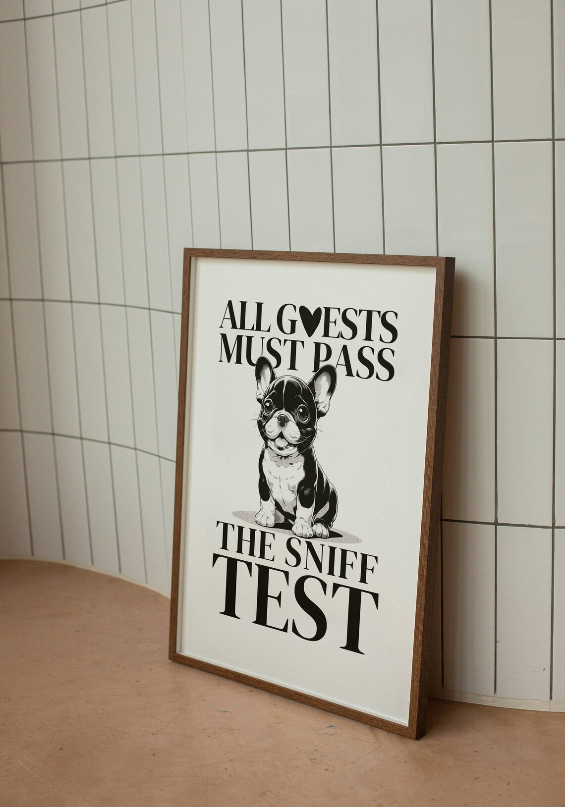 Funny Dog Print Gifts For The Dog Owner Puppy Poster Dog Wall Art Typography Wall Art Typography Print Typography As Art Dog Art - Image 3