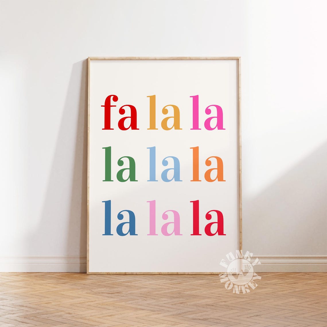 Meet Me Under The Mistletoe Pink Ribbon Bow Christmas Poster - Image 3