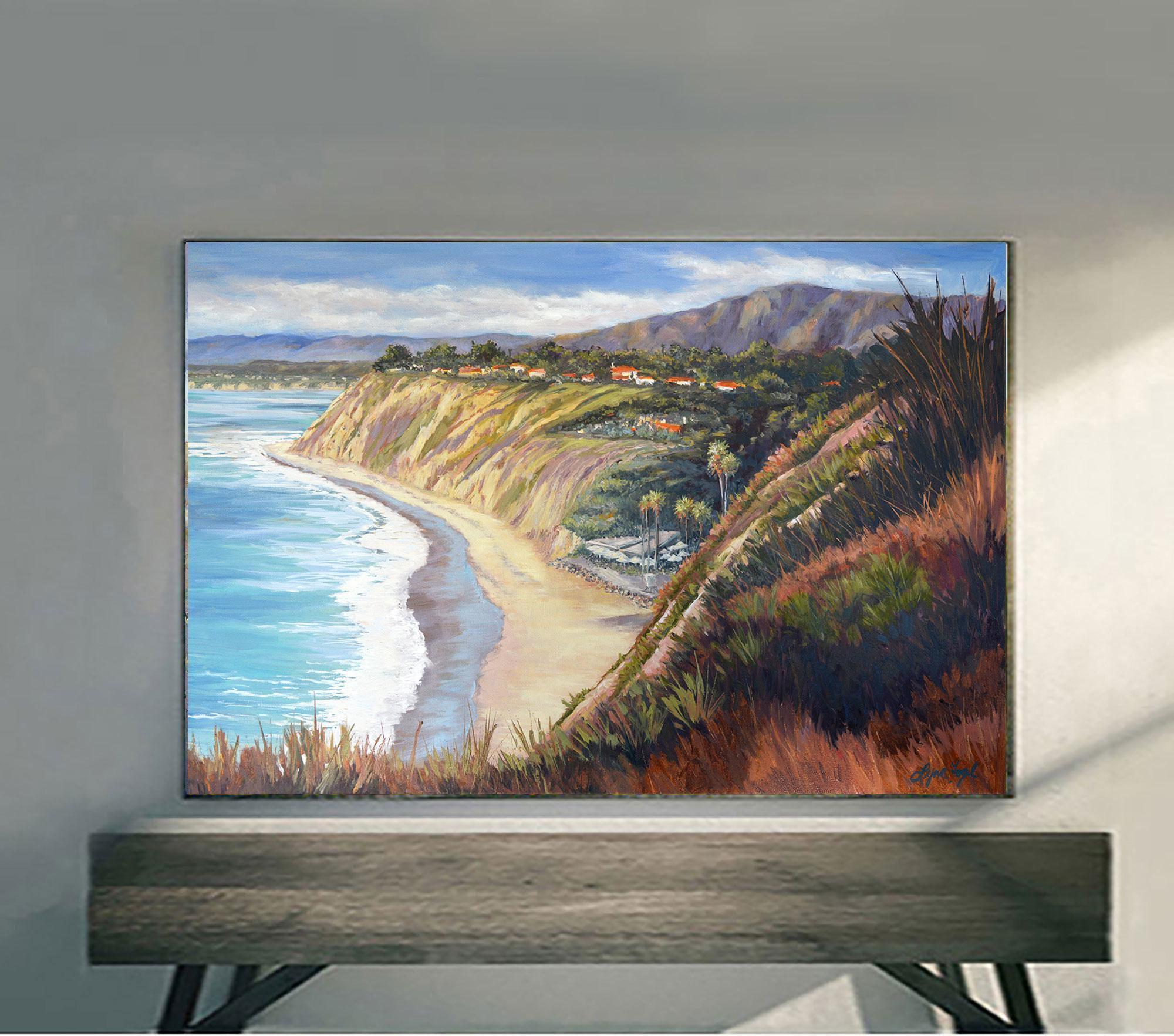 Arroyo Burro Beach Santa Barbara Travel Poster