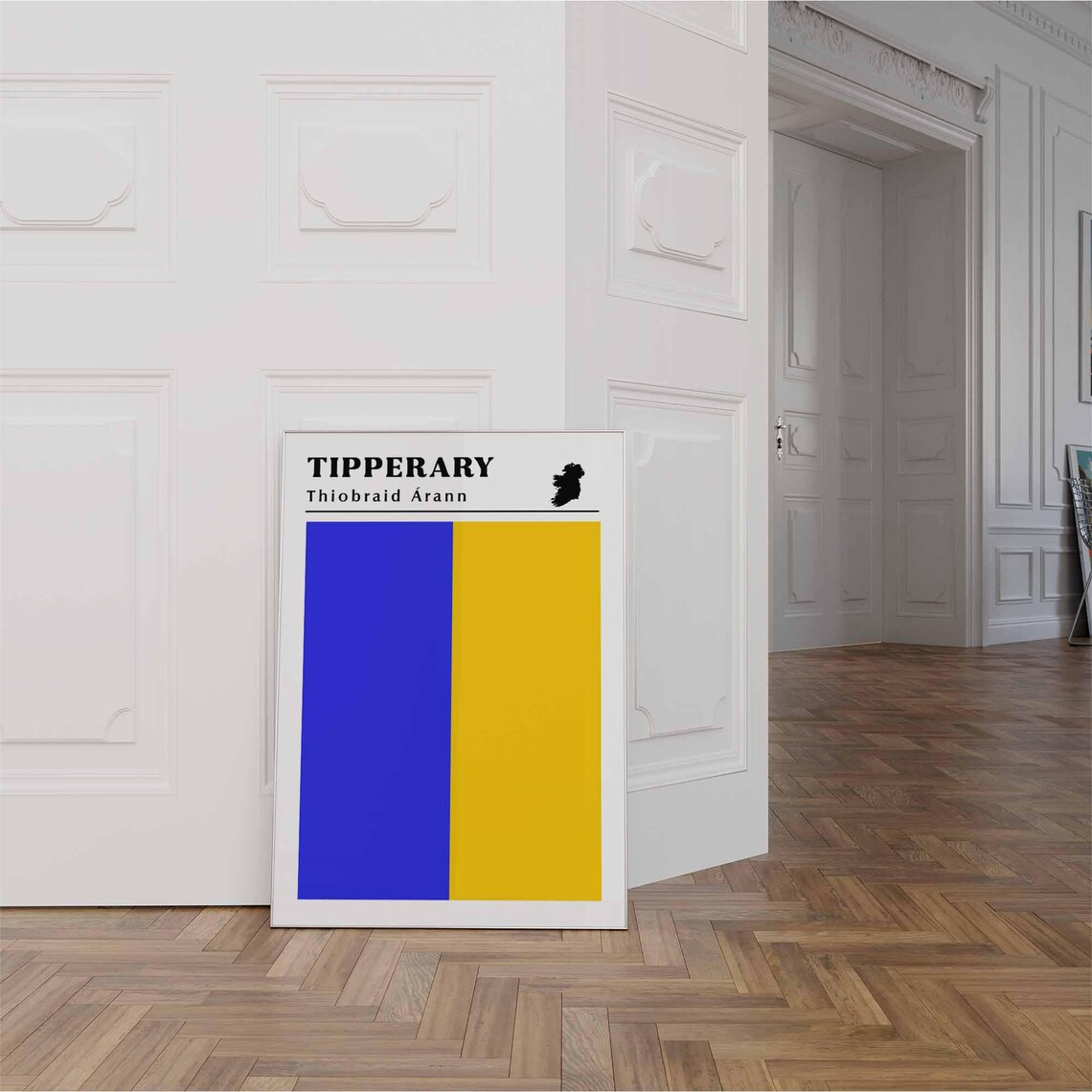Tipperary Flag, County Tipperary Poster Print - Image 2