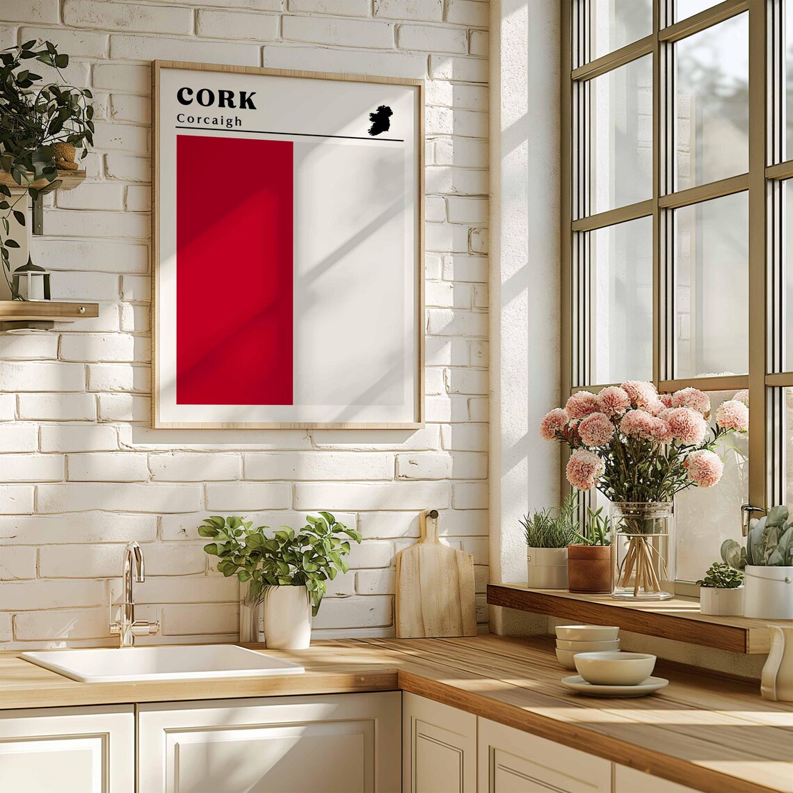 Cork Flag, County Cork GAA Wall Art Print - Image 3