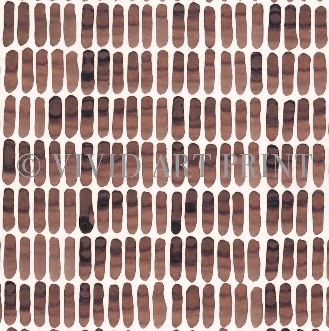 Modern Abstract Pattern, Vintage Minimalist Meditative Strokes - Image 4