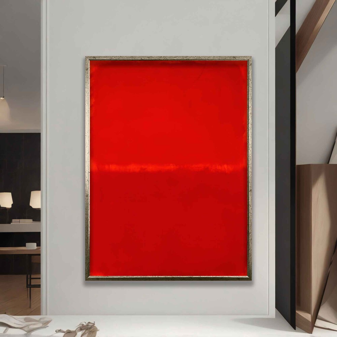 Rothko-Inspired Abstract Art Print, Modern Minimal - Image 5
