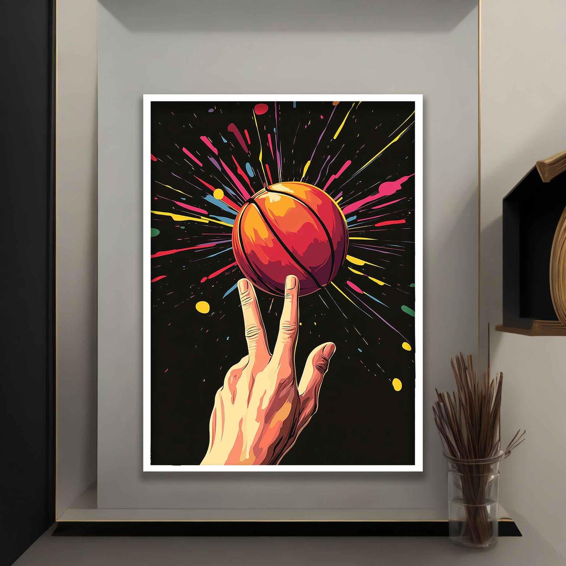 Funny Basketball Basketball Poster Basketball Prints Basketball Gifts Basketball Poster Basketball Fan Gift - Image 4