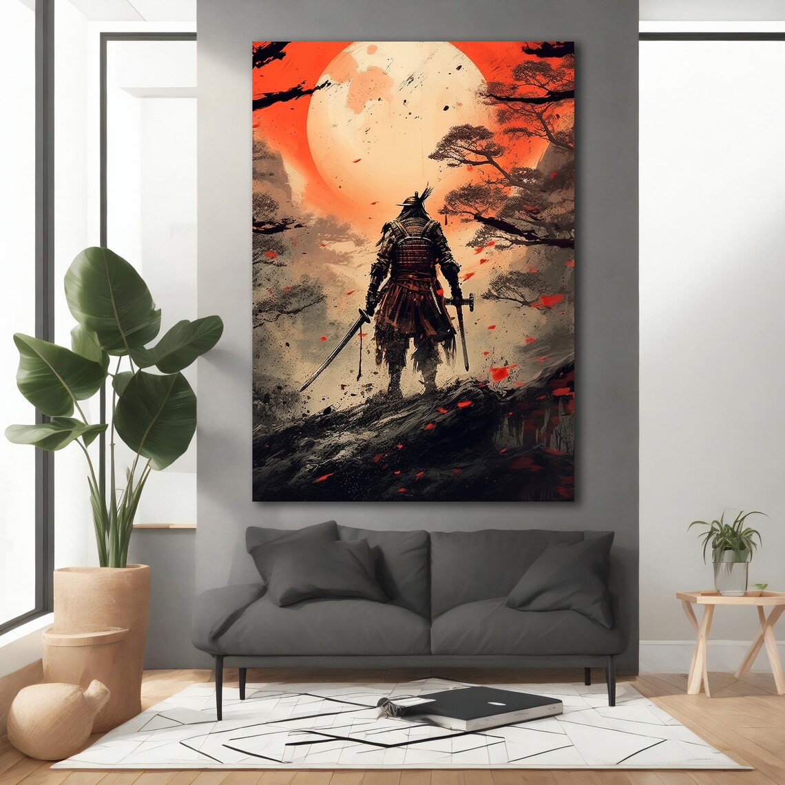 Samurai Painting, Japanese Art Print - Image 4