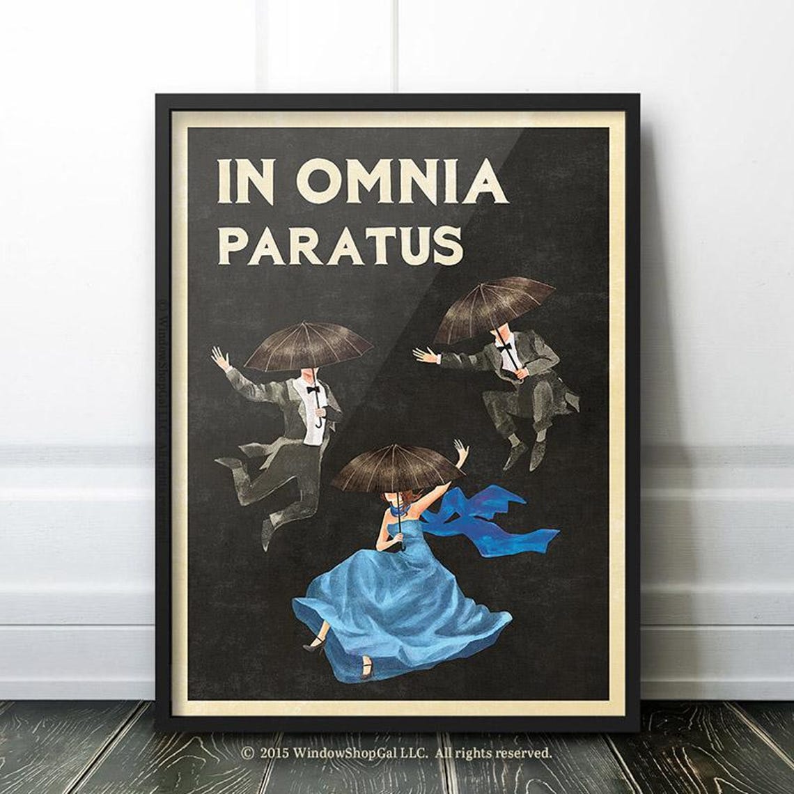 In Omnia Paratus Poster, Dark Nonuv Version
