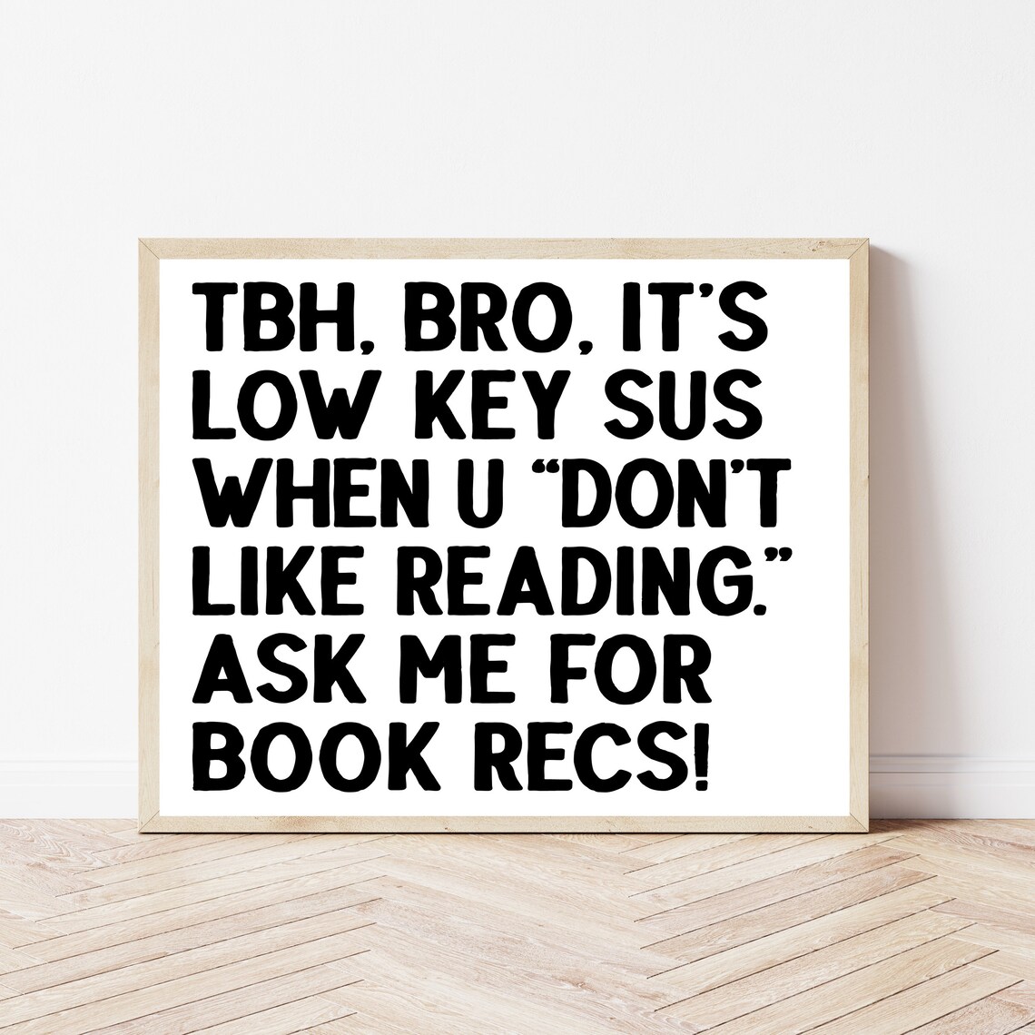 English Classroom Decor Funny Teacher Poster, Language Arts