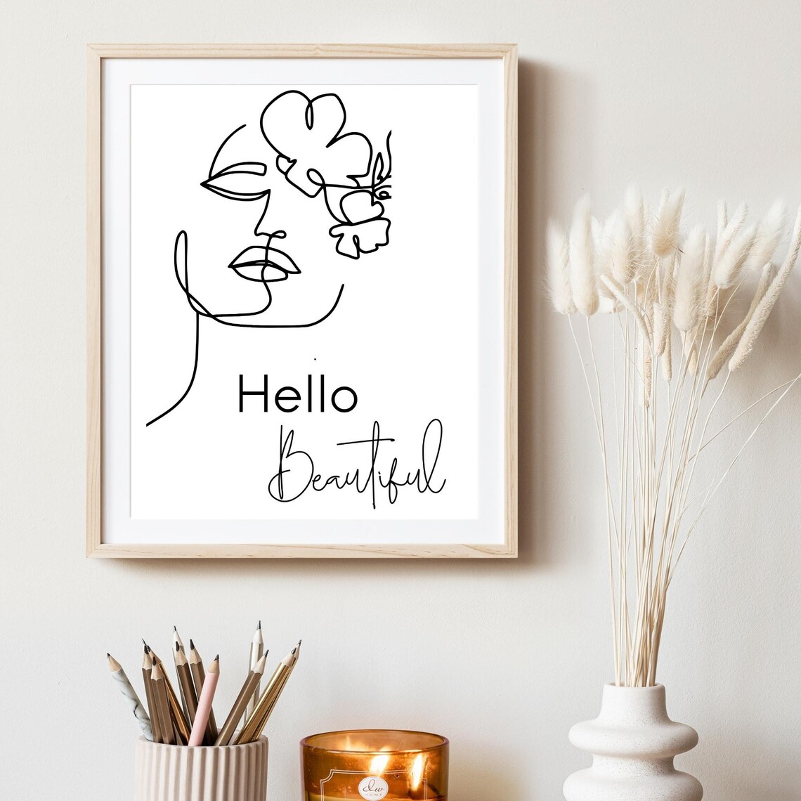 Self Love Affirmation Poster, Minimalist Art Print - Image 3