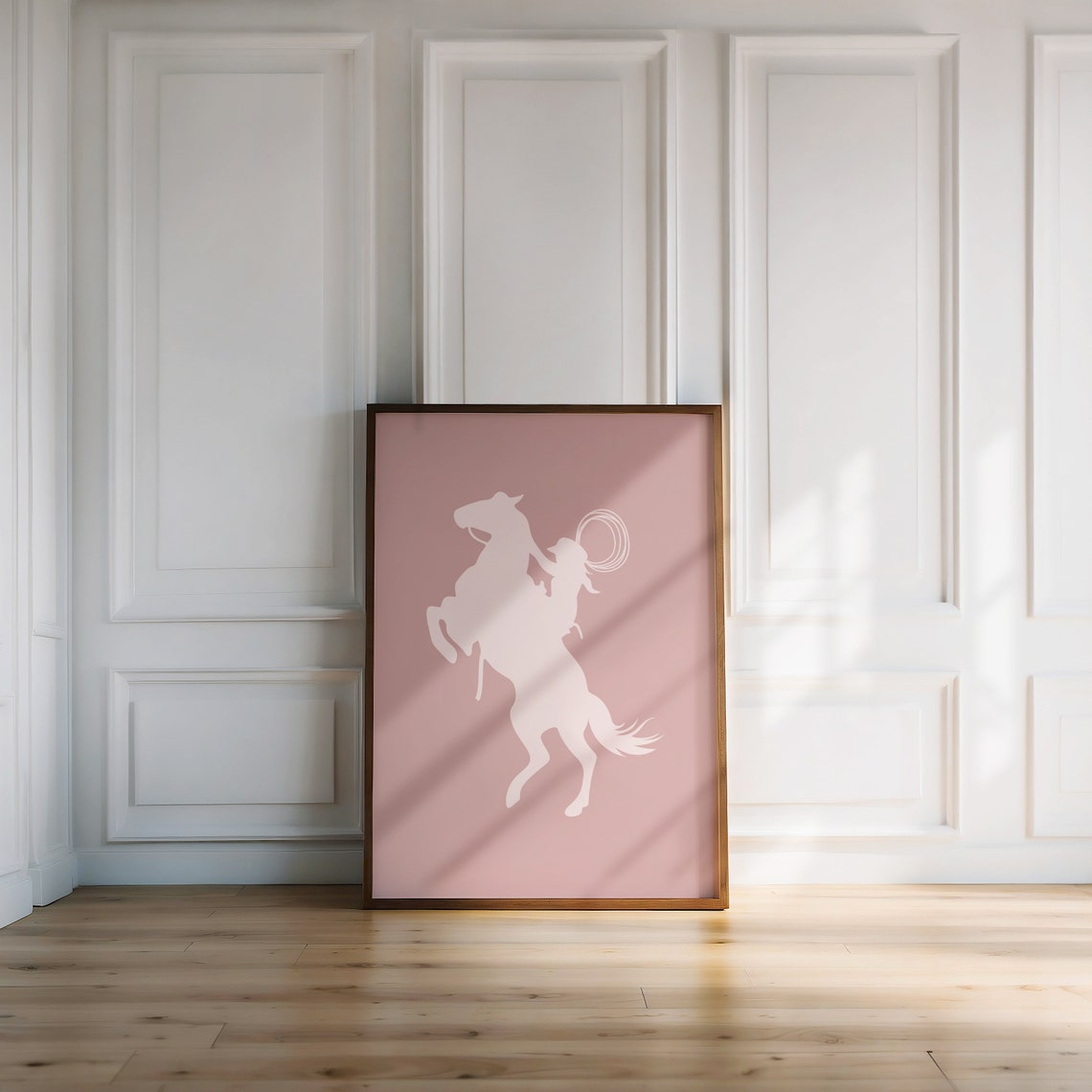 Cowgirl Nursery Print Cowgirl Western Wall Art Pink Nursery Wall Art Western Nursery Print Little Cowgirl Wall Art Wall Art