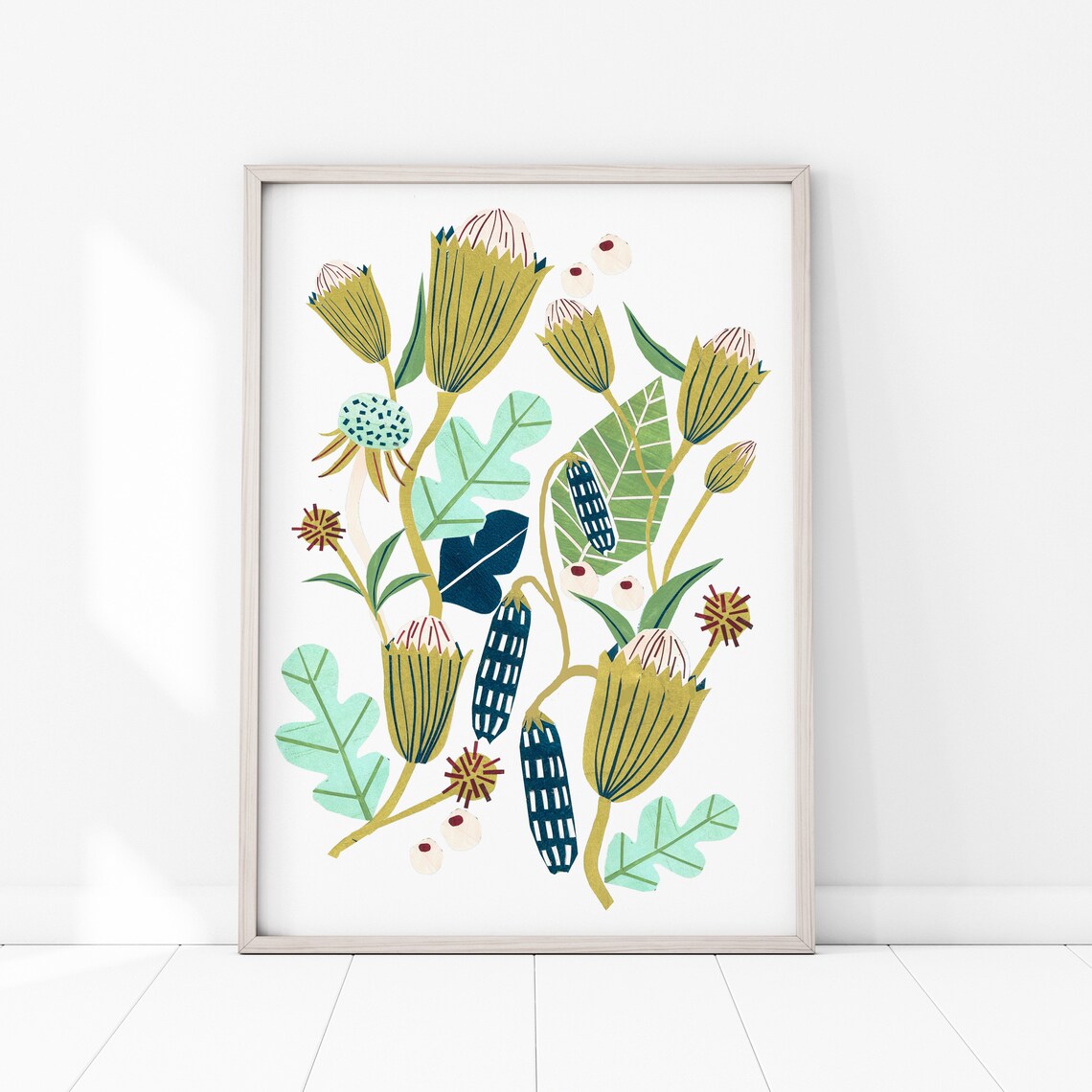 Flower Botanical Nature Art Print, Bedroom Decor - Image 3