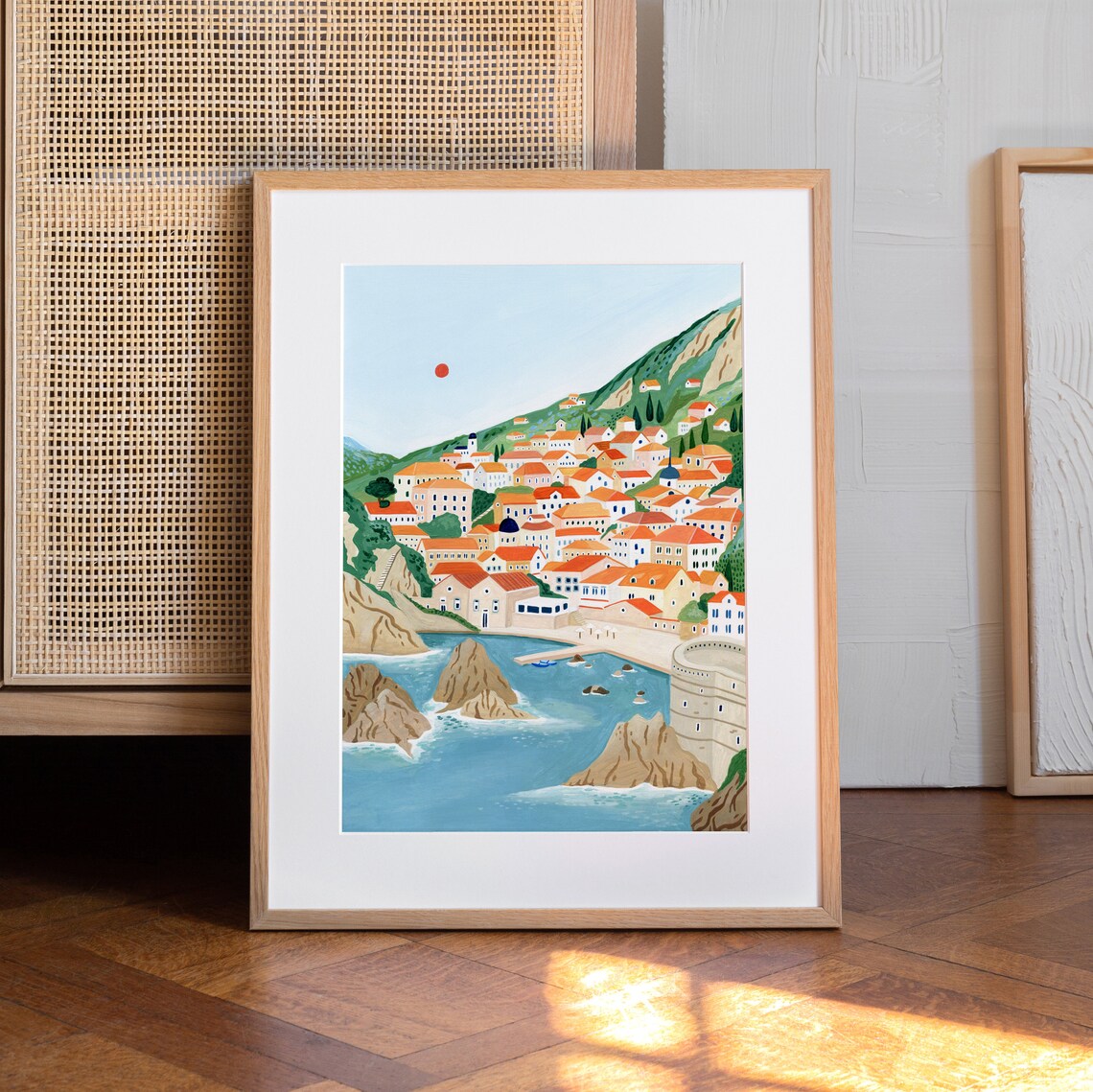 Dubrovnik Travel Gift Home Decor Poster Print - Image 4