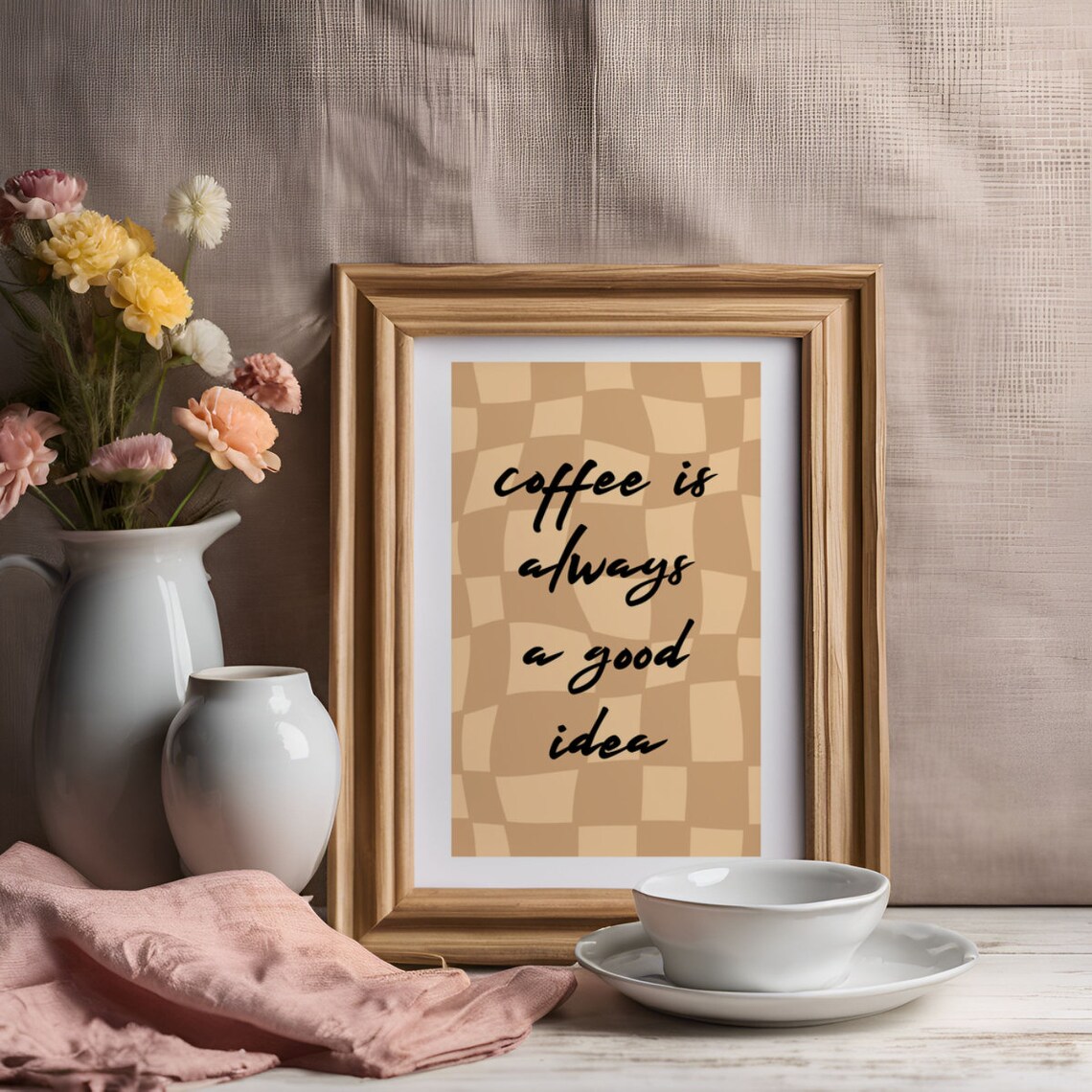 Coffee Is Always A Good Idea Wall Art Instant - Image 3