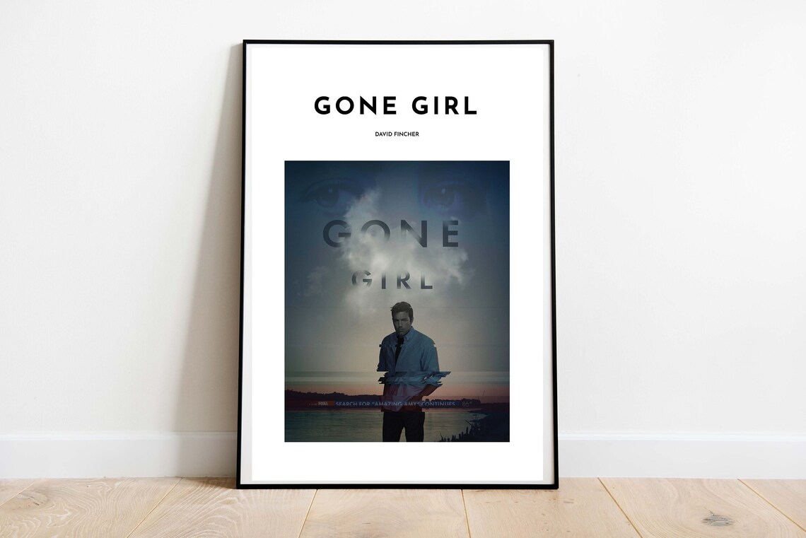 Gone Girl Inspired Movie Poster, David Fincher