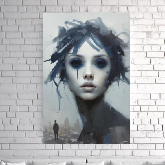 Echoes Of Blue Wall Art Matte Nature Decor For Home Ideal For Housewarming Birthdays Or Holidays Scenic Art Print Home