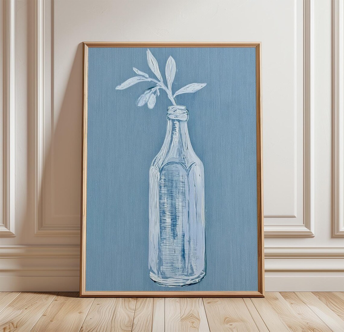 Olive Oil Bottle, Mediterranean Kitchen Art Print