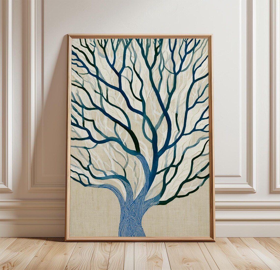Tree Branch Minimal Botanical Art Print