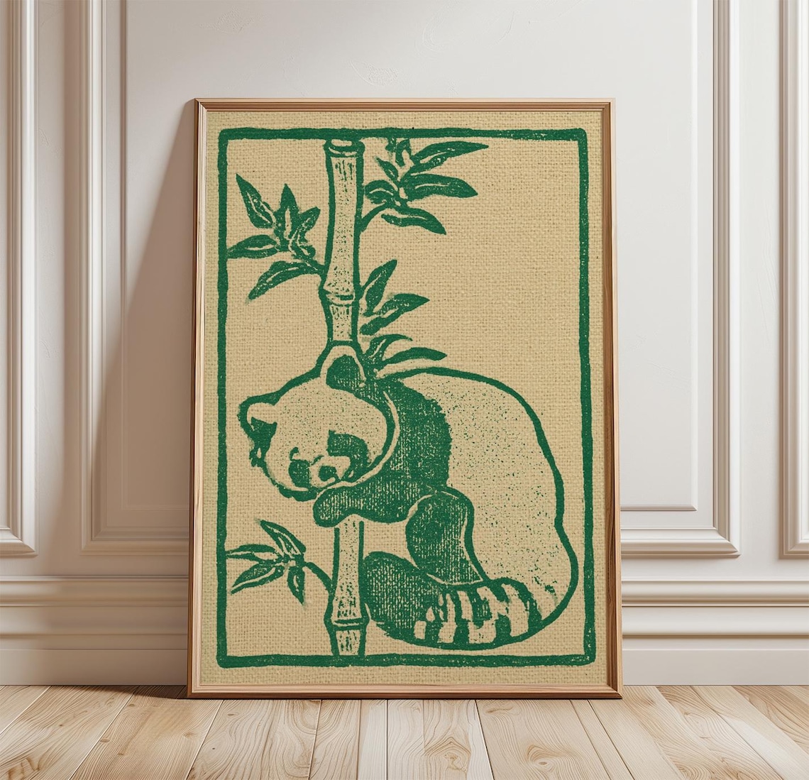Red Panda Animal Wall Art Print