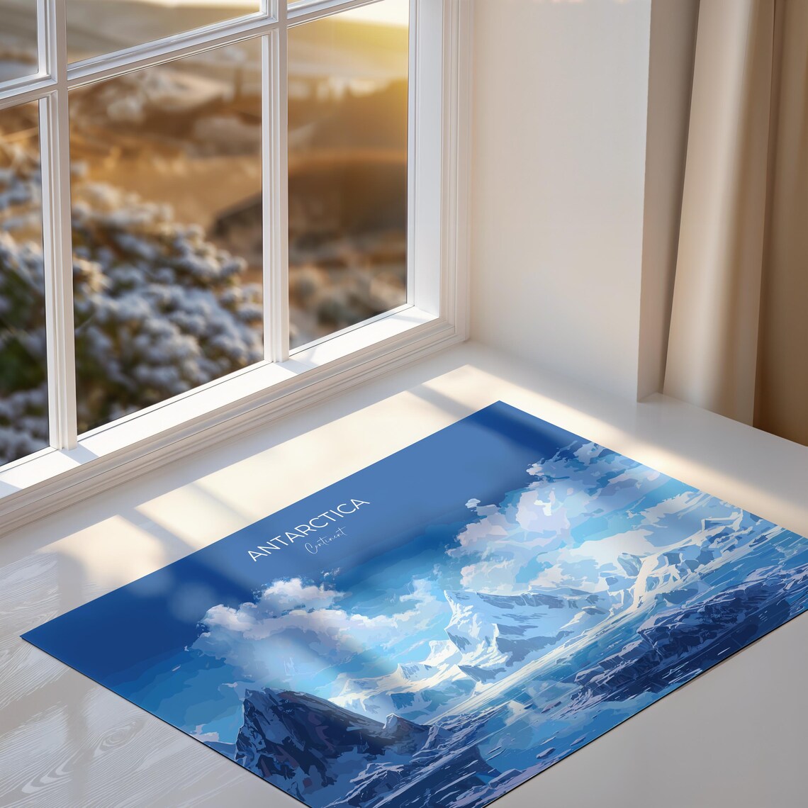 Antarctica Travel Poster, Landscape Wall Art Print - Image 2