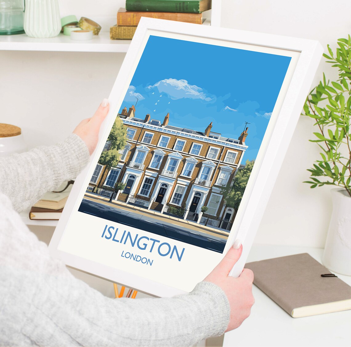 Islington Travel Poster, London Travel Print - Image 5