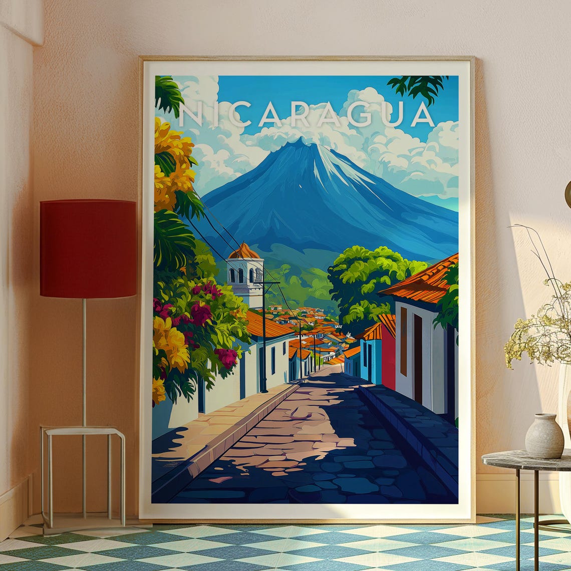 Nicaragua Print Wall Art Corn Islands Travel Central America - Image 2