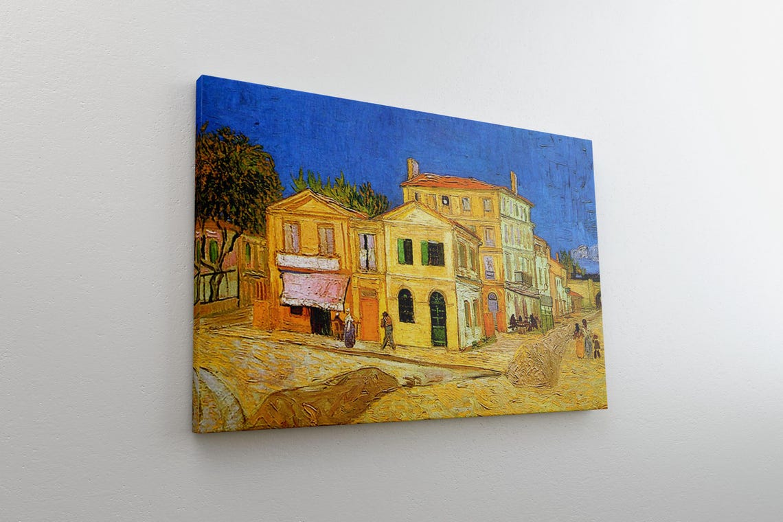 Van Gogh Yellow House Wall Art - Image 5