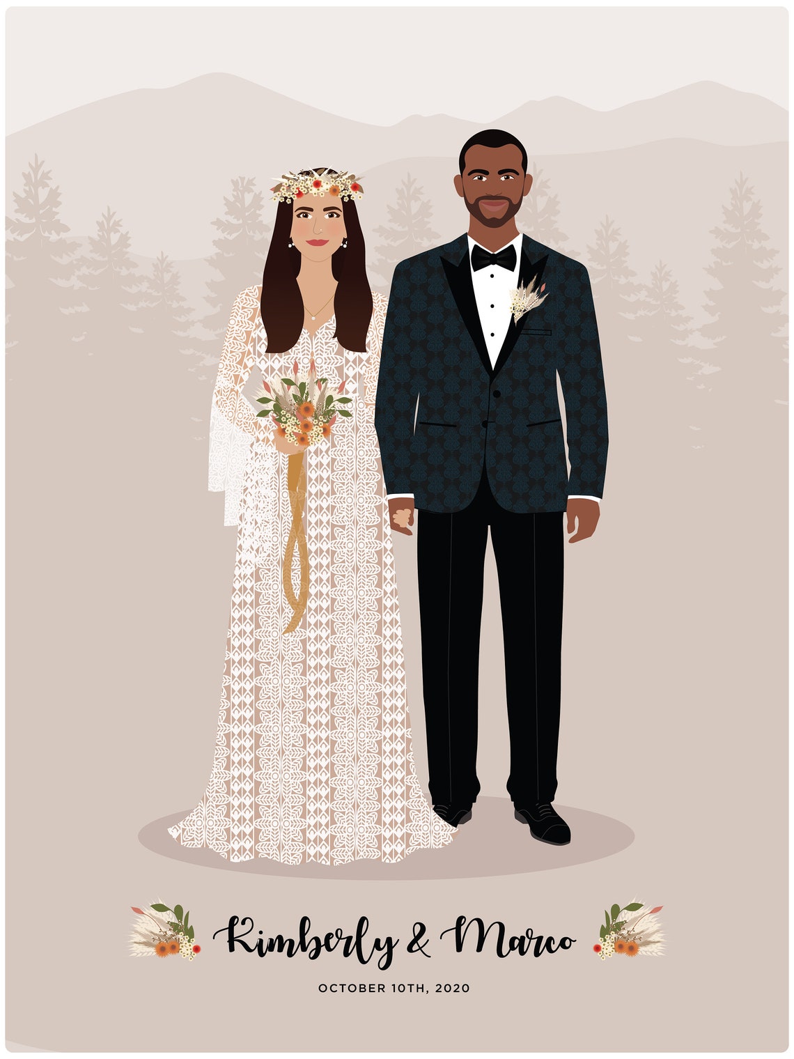 Custom Family Portrait - Image 3