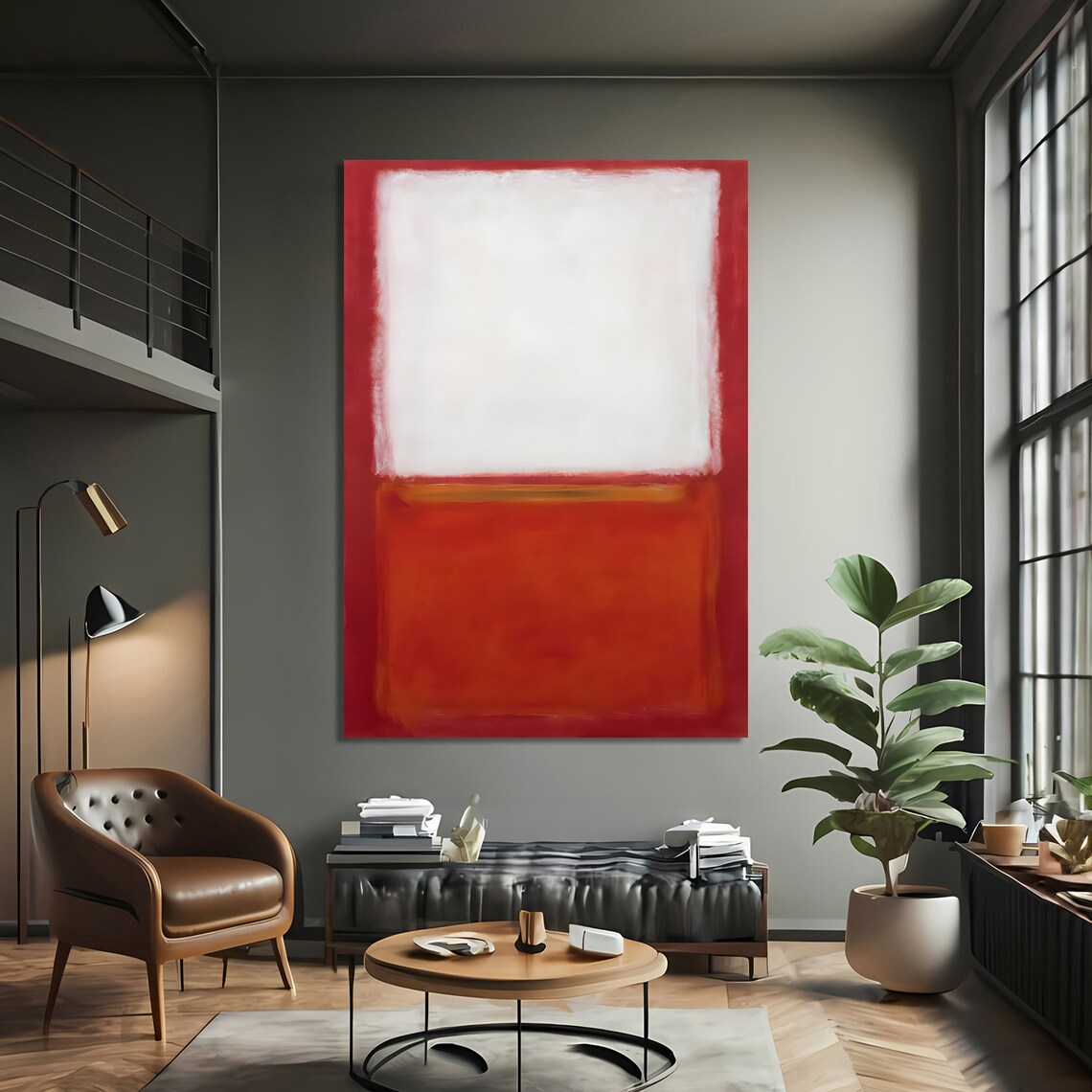 Mark Rothko Style Abstract, Minimalist Wall Art - Image 3