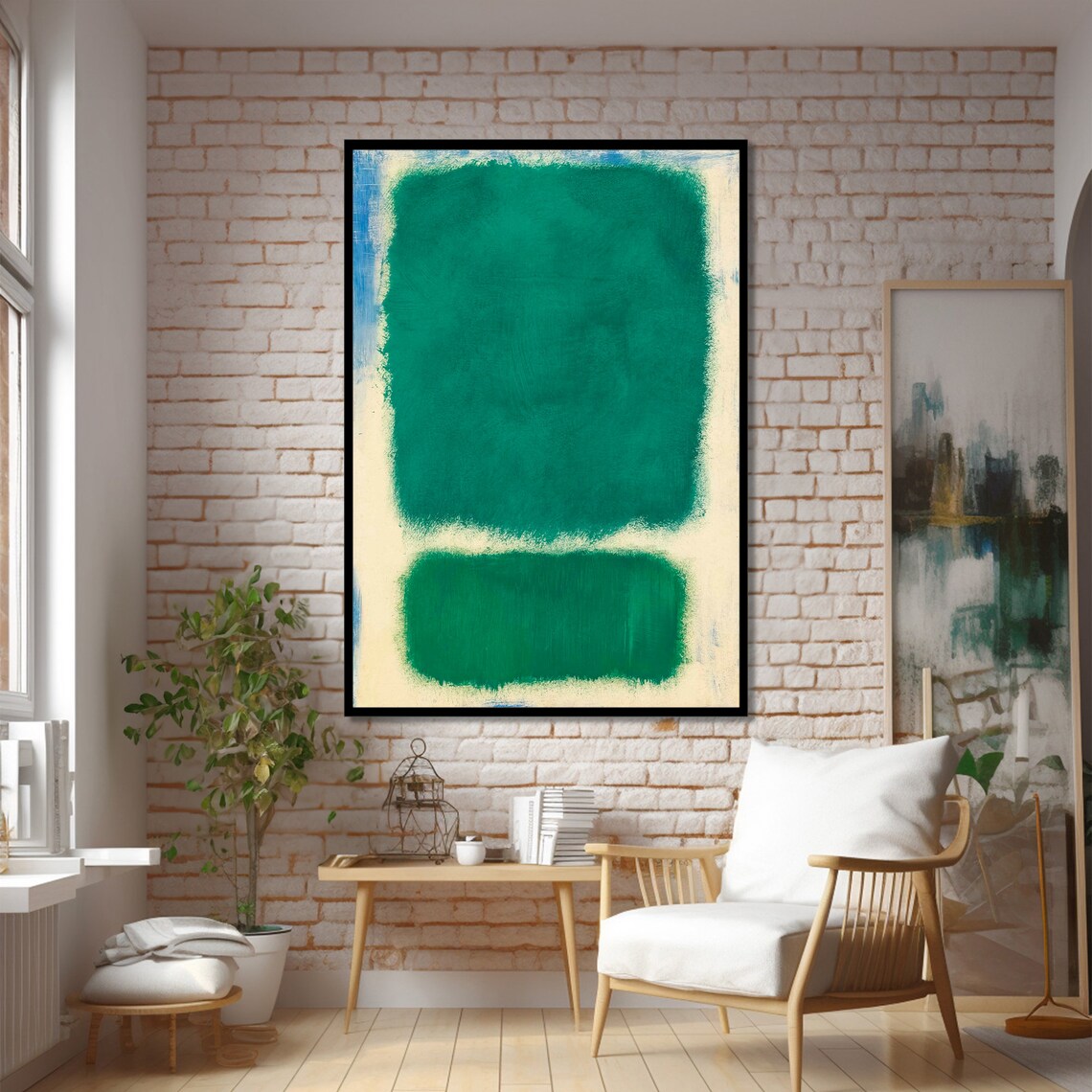 Mark Rothko Style Abstract Art Print, Modern Home Decor - Image 2