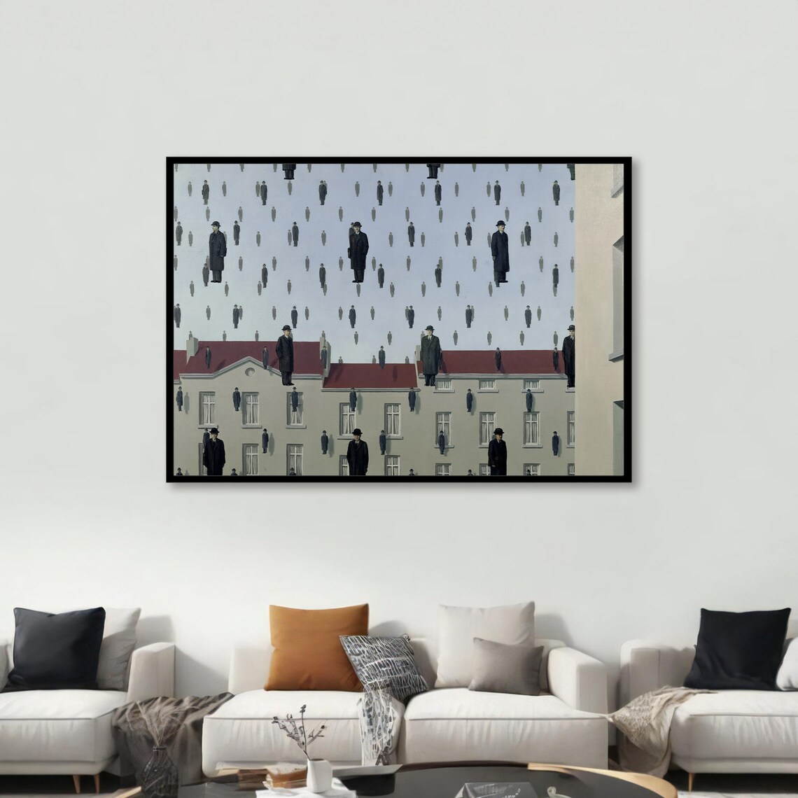 Ren Magrittes Golconda, Surrealist Masterpiece - Image 4
