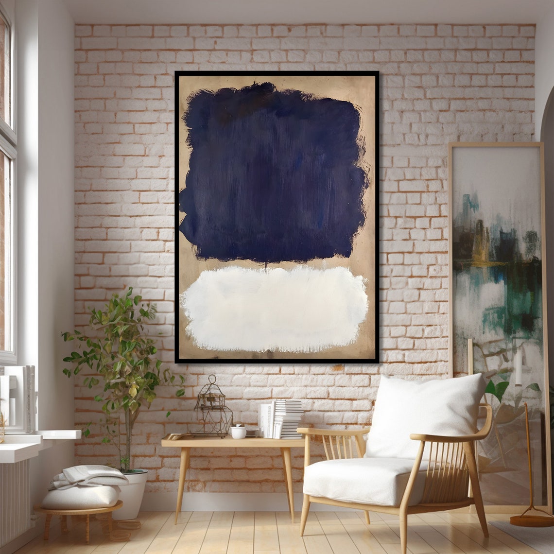 Mark Rothko Style Abstract Art Print - Image 2
