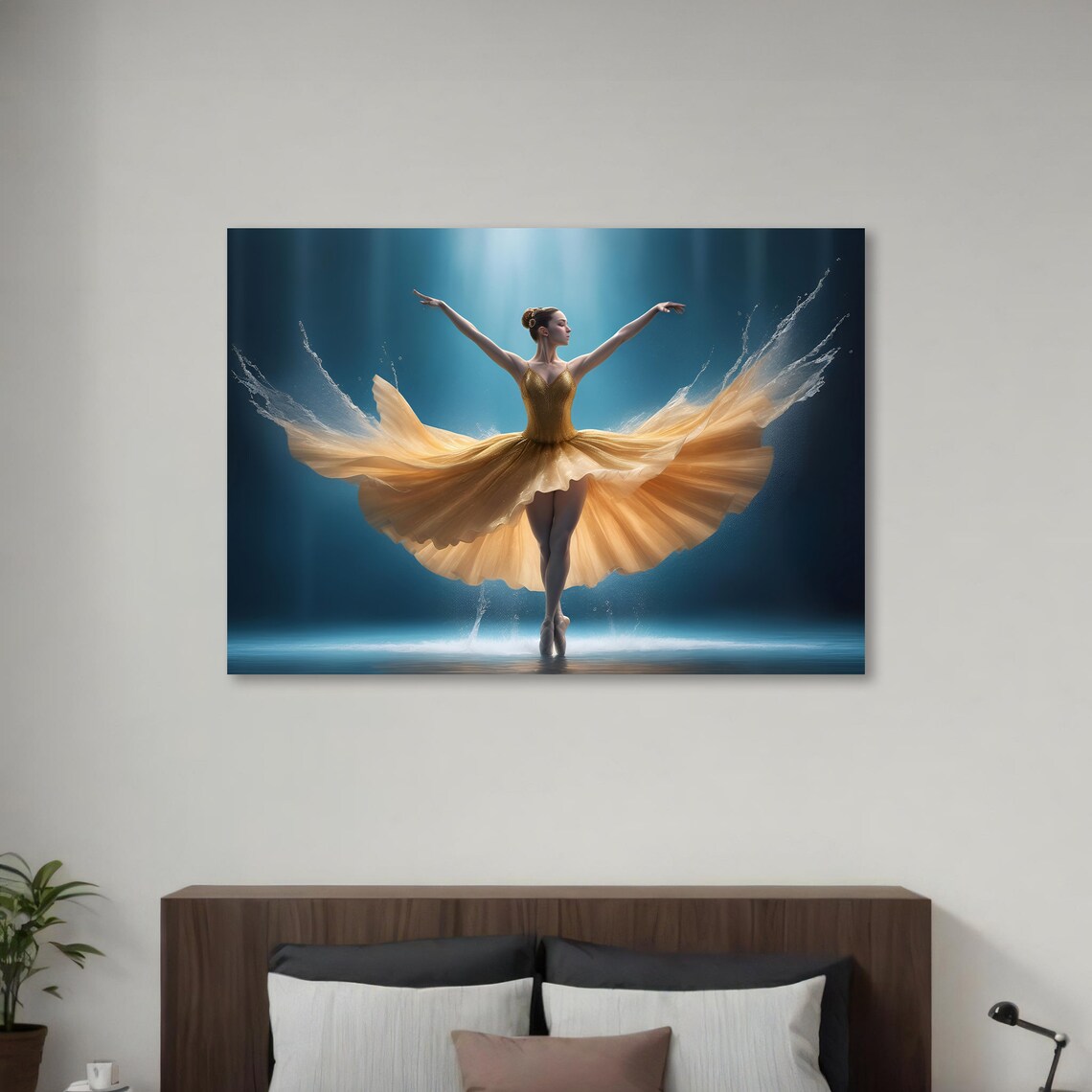 Graceful Ballet Dancer Art Print, Modern Home Decor - Image 3