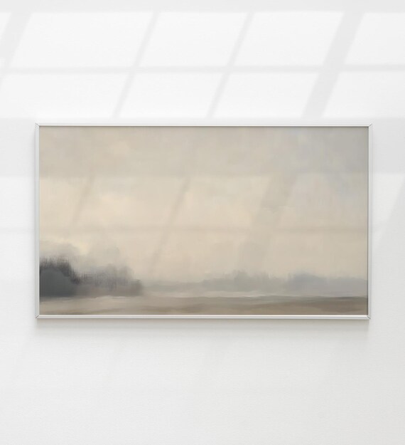 Frame Tv Art Moody Abstract Tv Art Minimalist Art