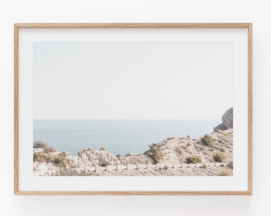 Beach Photography Coastal Surf Art Poster Print