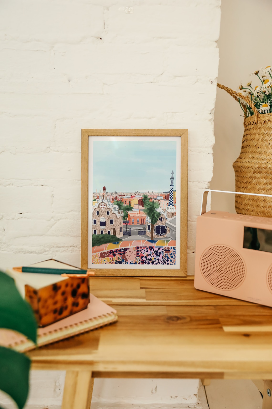 Barcelona City Travel Poster, Park Guell - Image 2