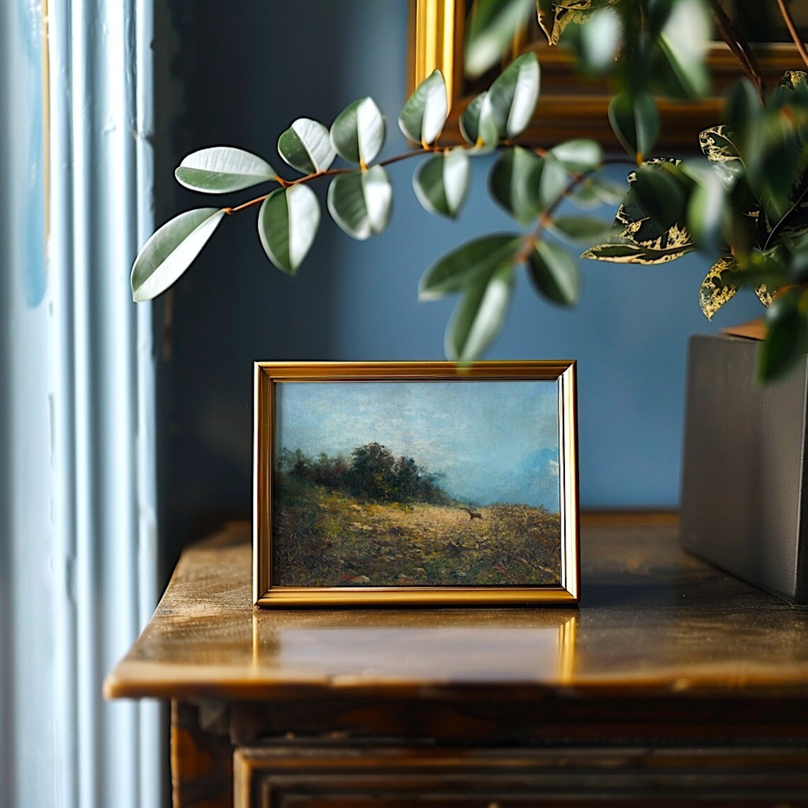 Vintage Realist Landscape, Glade Art Print - Image 3