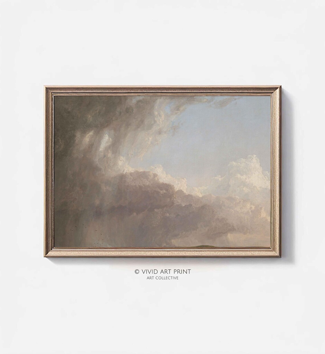 Romantic Cloudscape, Vintage Dreamy Decor